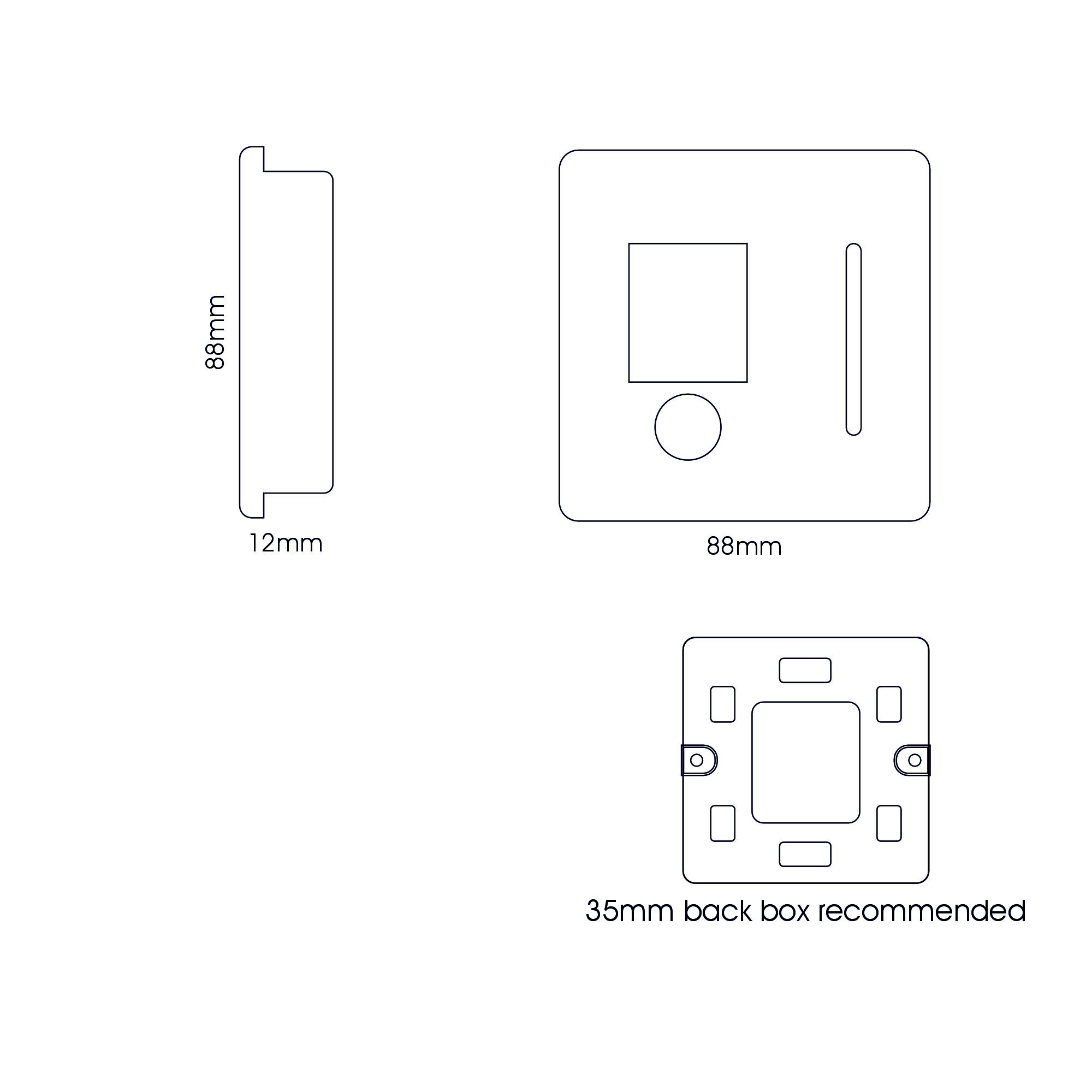 ART-FSCG  Switch Fused Spur 13A With Flex Outlet Cool Grey